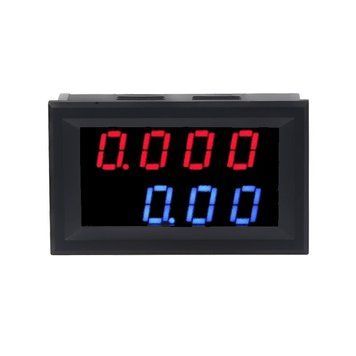 Модуль Ампервольтметр 0-100v 50a червоний-синій 4 символи 3039443 фото
