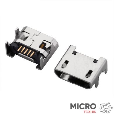 Разъем Micro USB MK5P 5pin 7,2мм без юбки 3029745 фото