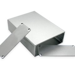 Корпус алюминиевый 100*74*29MM aluminum case SILVER 3022419 фото