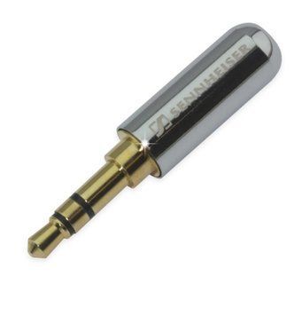 Штекер на кабель Sennheiser 3-pin 3.5mm емаль Сріблястий, тип Б 3033381 фото