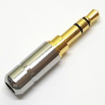 Штекер на кабель HM-507 3-pin 3.5mm Серебристый, тип Б 3031735 фото