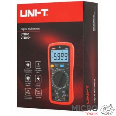 Цифровий мультиметр UNI-T UT890C 13596 фото