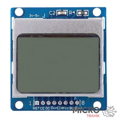 Модуль LCD Nokia 5110 (синий) 3039991 фото