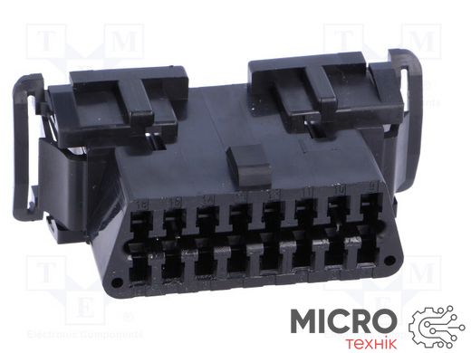 Роз'єм OBD II MX-51115-1601 MOLEX 6641 фото