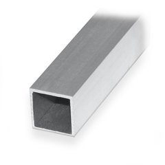 Профиль квадратный алюминиевый 25Х25Х1.5мм без покрытия, 1м 3040107 фото