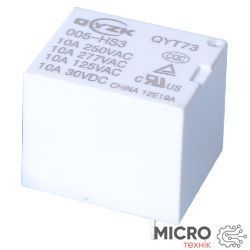 Реле QYT73-005-HS3 10A 1A coil 5VDC 3038038 фото