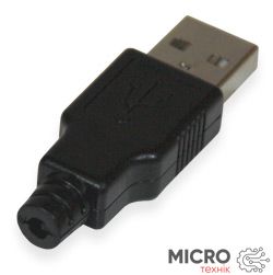 Вилка USB тип A на кабель у корпусі 3020165 фото