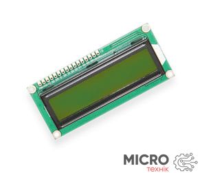 LCD1602A 5v символьний дисплей жовто-зелений фон 3022121 фото