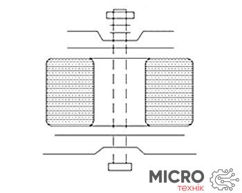 Трансформатор тороидальный HDL-14-300 2*36V 3031720 фото