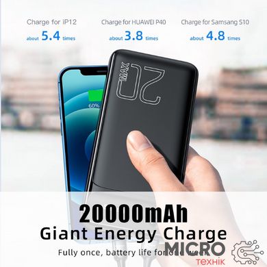 PowerBank 20000 mAh Latitude черный 3048511 фото