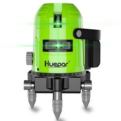 Уровень лазерний Huepar 3641g, 5 ліній, в сумці 3041381 фото