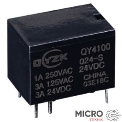 Реле QY4100-005DC-ZS3 3A 1C coil 5V 0.2W 3038045 фото