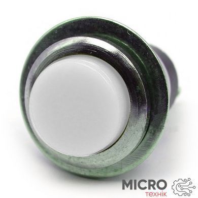 Кнопка DS-318 без фиксации OFF-(ON) белая 3037288 фото