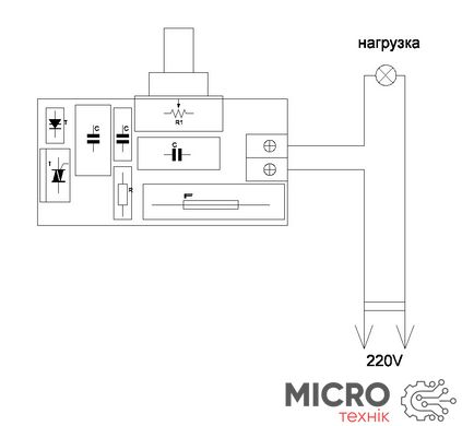 Регулятор TR8 для паяльника без корпуса 3013911 фото