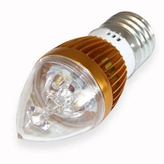 Лампа Світлодіодна LED 3w E27 скляна колба 3027456 фото