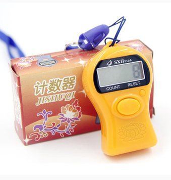 Лічильник-брелок електронний Tally counter SHX5136 ВЕЛИКИЙ 3028793 фото