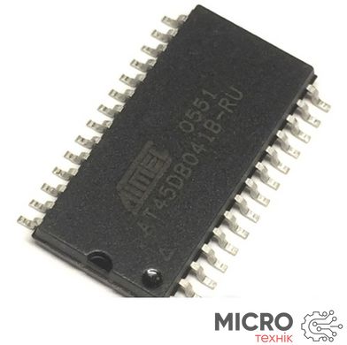 Микросхема памяти AT45DB041B-RU 3002 фото