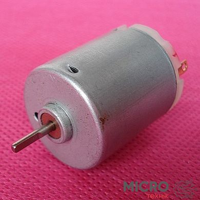 Двигун електричний RS-365D, 6VDC(max9V), 0,45A, 12000rpm 3040410 фото