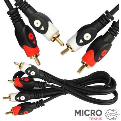 Кабель 2RCA x 2RCA 1,2М 16367 фото