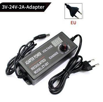 Мережевий адаптер Adjustable Power Supply Adapter 3-24V 2A 400074520 фото