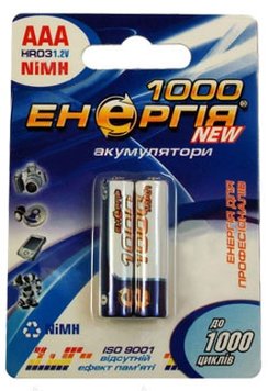 R03 (AAA) Акумулятор 1000mah U-2 3006325 фото