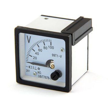 Вольтметр щитовой 99t1-V 100v AC переменного тока 3036387 фото