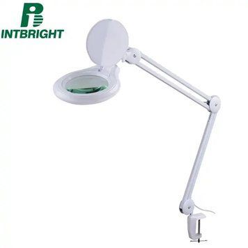 Лампа-лупа косметолога Intbright 9003LED-8D БІЛА, 8 діоптрій 3048172 фото