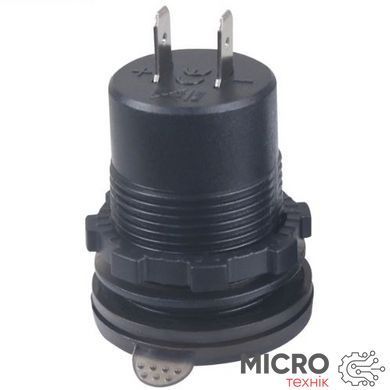 Зарядное устройство для USB YC-A48AR Dual QC3.0 красный индикатор 3047384 фото