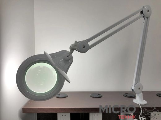 Лампа-лупа косметолога Intbright 9003LED-8D БЕЛАЯ, 8 диоптрий 3048172 фото