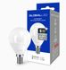 Світлодіодна лампа GLOBAL LED G45 F 5W 4100K 220V E14 AP 3007600 фото 1