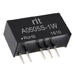 DC-DC 5V to &plusmn;5V, A0505S-1W 3045753 фото