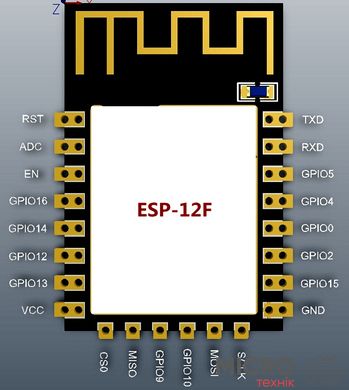 Модуль WiFi ESP8266 ESP-12F 3028451 фото