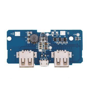Модуль PowerBank 2xUSB 5V 2A JX-887Y 3039999/0 фото