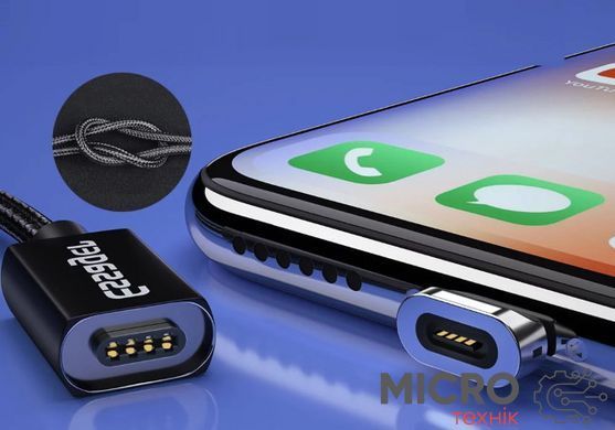 Наконечник USB Apple Lightning до магнітного кабелю Essager 3040470 фото
