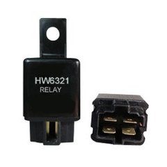 Реле HW-6321-1 1A 12VDC 40A 4 pin 3037476 фото