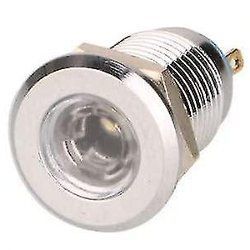 Індикатор антивандальний GQ12F-D/12/W indicator light White LED 3049734 фото