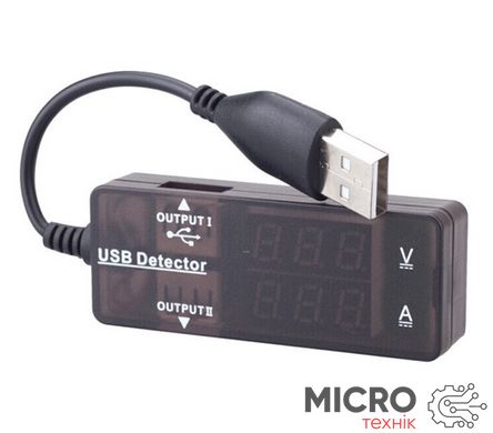 USB вольт-амперметр KW203 с передачей данных (ток до 3А) 3028233 фото