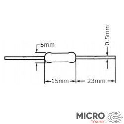 Резистор 4.3R 2W CF 3020491 фото
