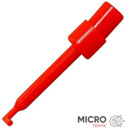 Измерительный клипс YH1273-R для PCB Круглый Красный 55 мм 3013399 фото