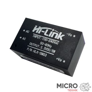 AC-DC 220V to 3.3V 5W HLK-5M03 3040754 фото