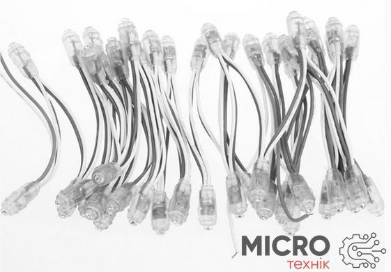Гірлянда вологозахищена світлодіодна. Швидкий монтаж, жовтий, 12V 3026961 фото