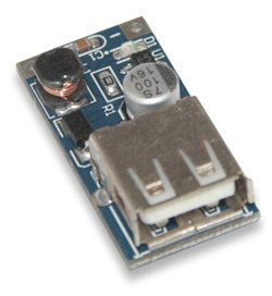 Модуль DC/DC перетворювача Батарея - USB (1.5-5) У вхід, 5В 0.6a вихід HW-106 3020340 фото