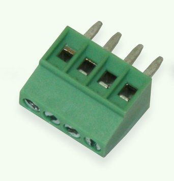 Клеммник винтовой WJEK254-2.54-04p-140-00a Зеленый 3034480 фото