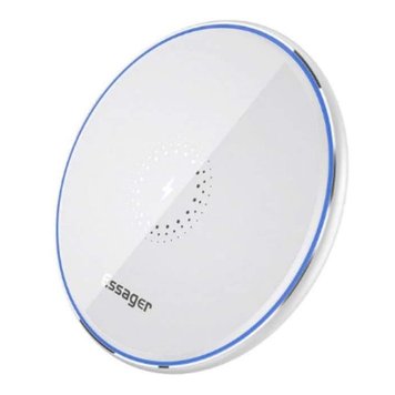 Безпроводове зарядне пристрій Qi 10W Wireless Charger біле 3044460 фото