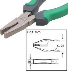 Пассатижи 6" 1pk-052ds [150 мм, насечка, режущий сектор] 3003719 фото