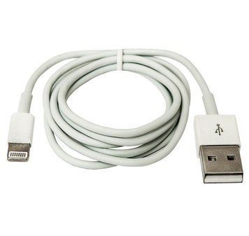 Кабель USB 2.0 AM/Apple Lightning 1.0м білий TPE 3032908 фото