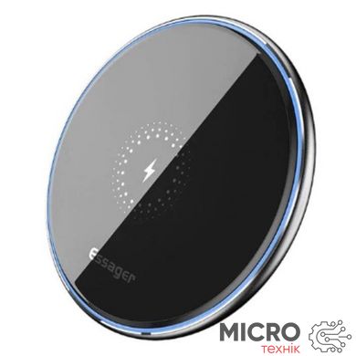 Безпроводове зарядне пристрій Qi 10W Wireless Charger чорне 3044459 фото