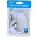 Кабель USB 2.0 AM/Apple Lightning 1.0м білий, діам. 4.5мм 3036941 фото 4